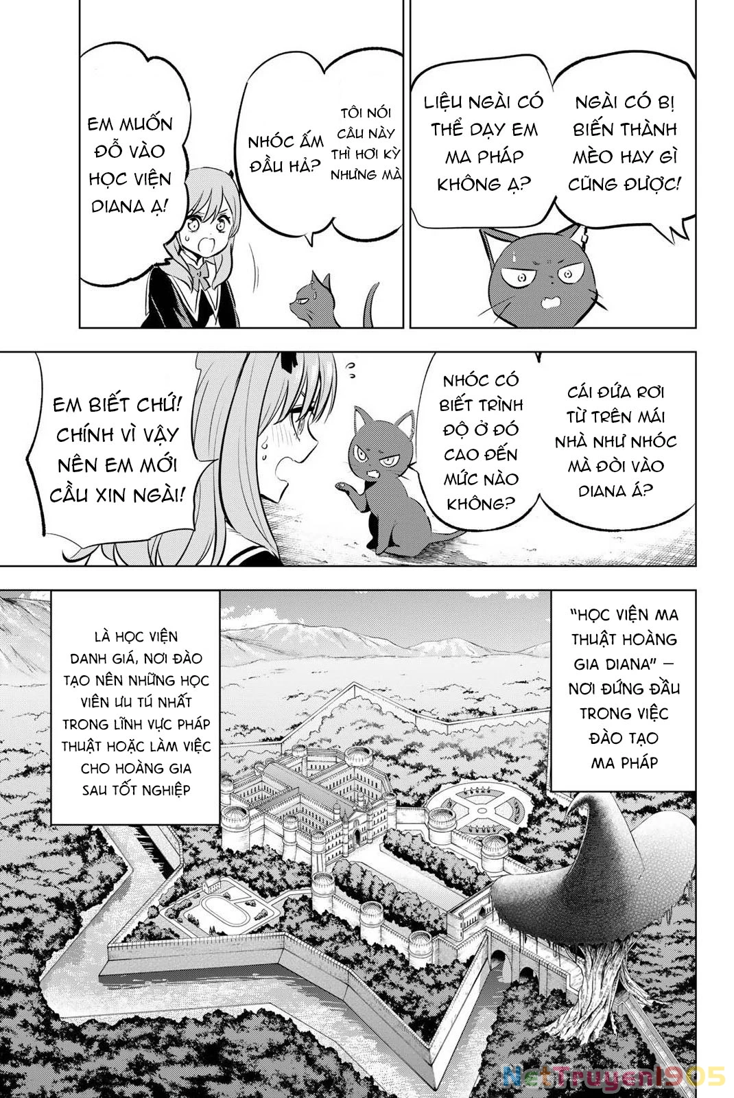 Hắc Miêu Và Lớp Học Phù Thủy Chapter 1 - Trang 2