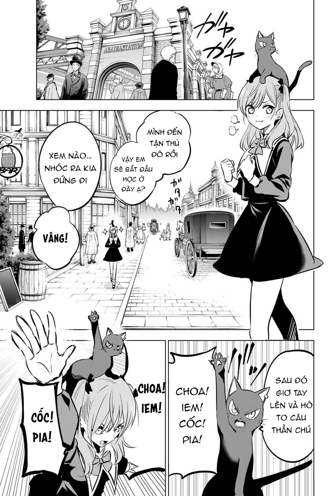 Hắc Miêu Và Lớp Học Phù Thủy Chapter 1 - Trang 2