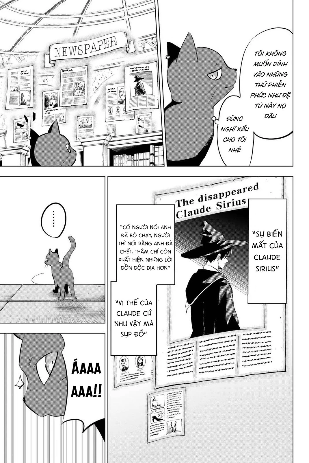 Hắc Miêu Và Lớp Học Phù Thủy Chapter 1 - Trang 2