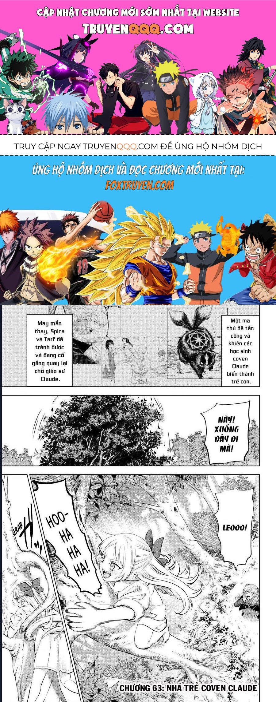 Hắc Miêu Và Lớp Học Phù Thủy Chapter 63 - Trang 2