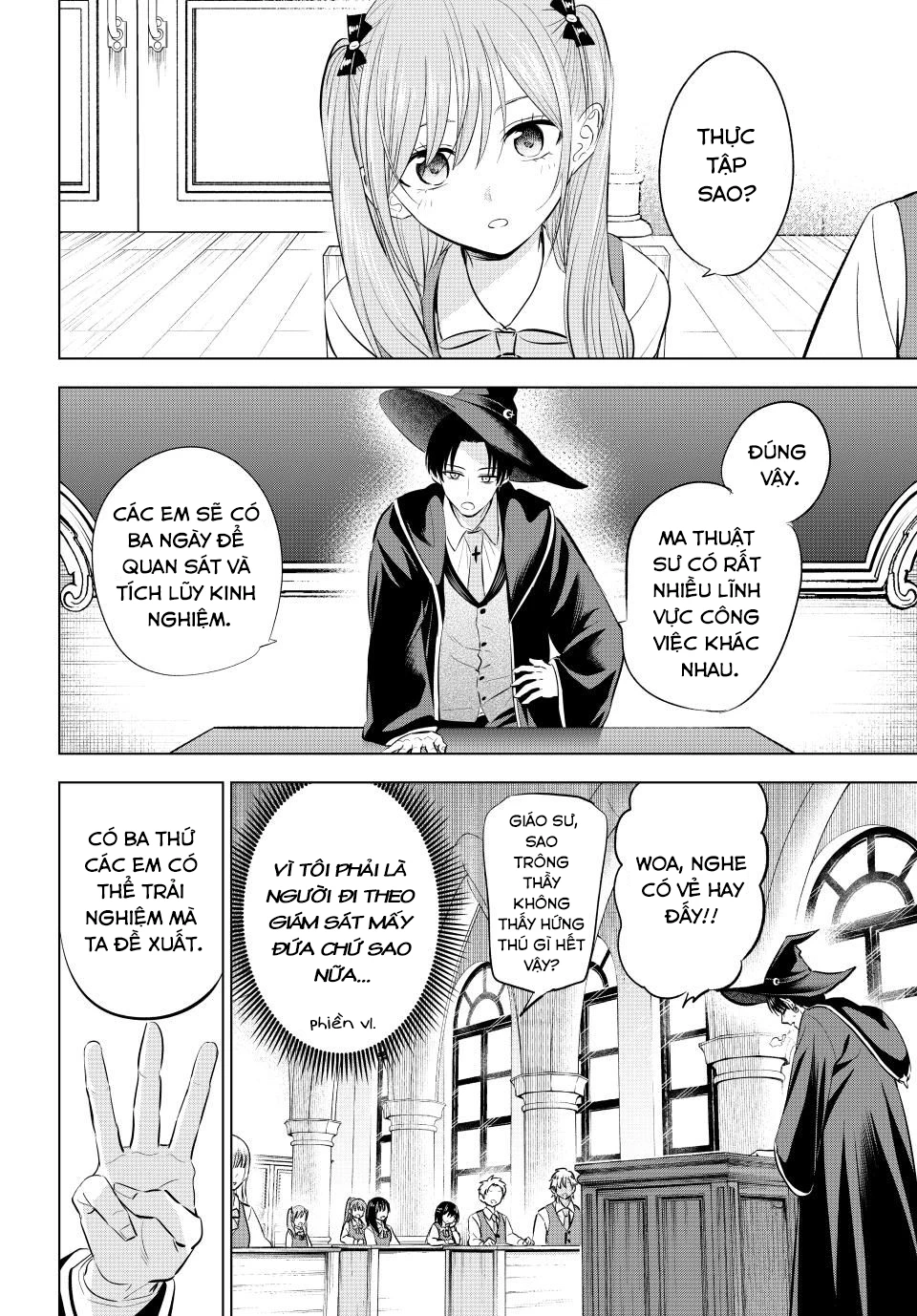 Hắc Miêu Và Lớp Học Phù Thủy Chapter 64 - Trang 2