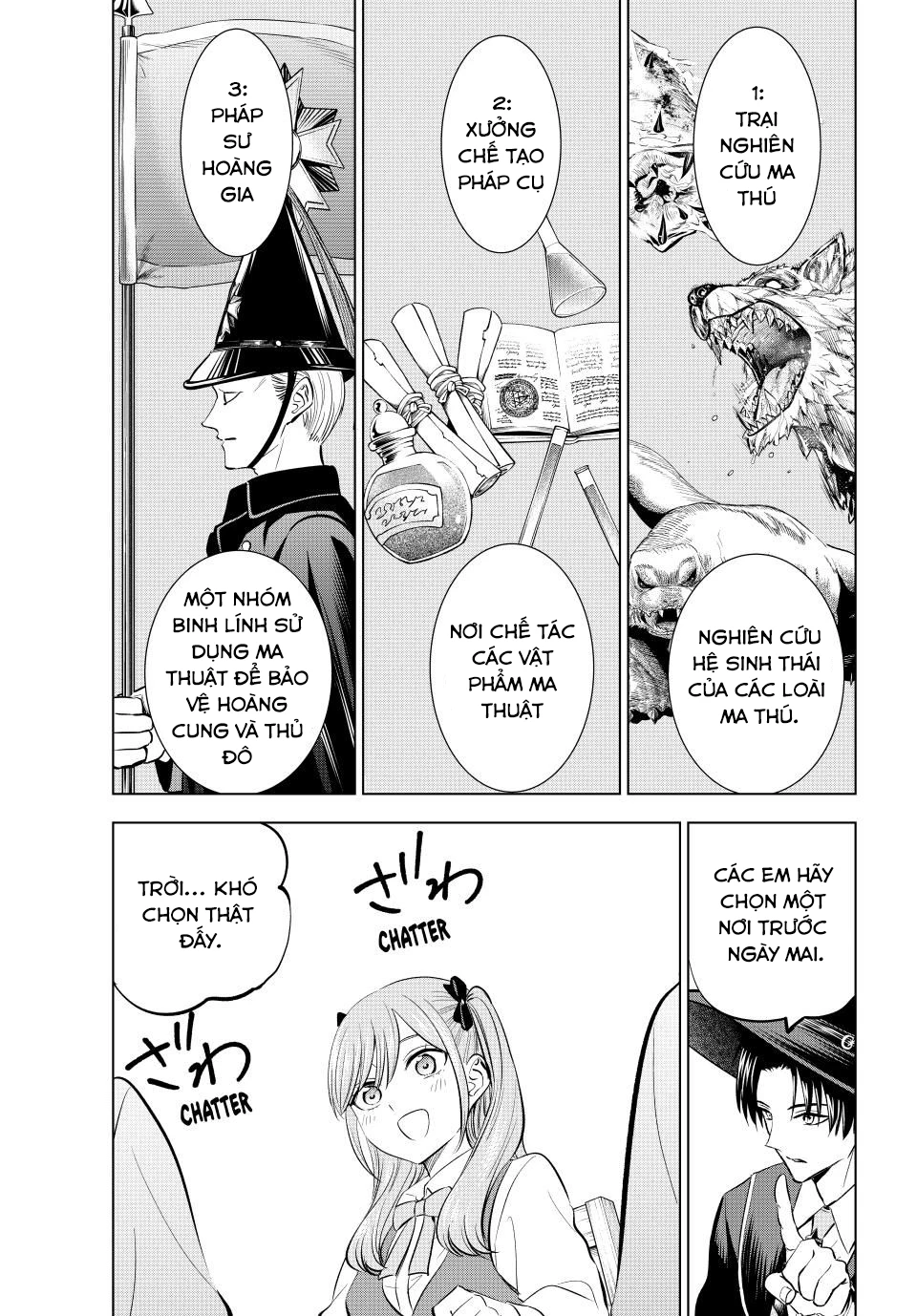 Hắc Miêu Và Lớp Học Phù Thủy Chapter 64 - Trang 2