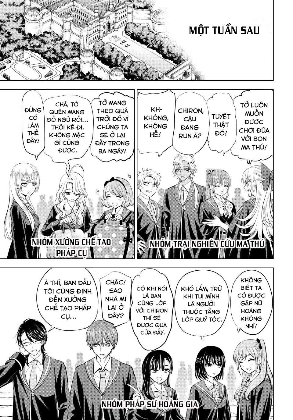 Hắc Miêu Và Lớp Học Phù Thủy Chapter 64 - Trang 2