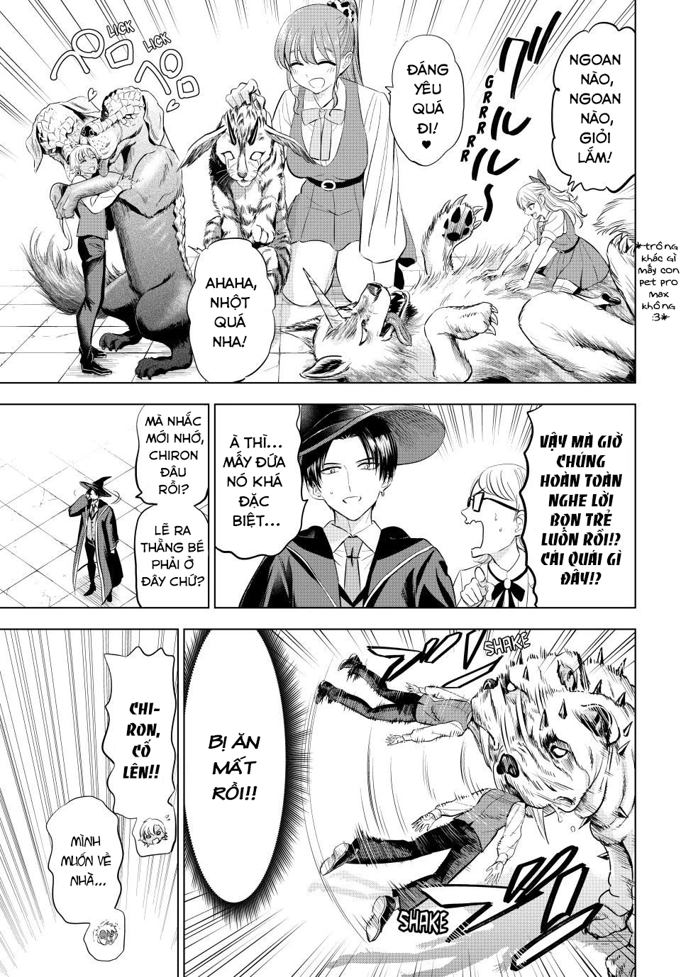 Hắc Miêu Và Lớp Học Phù Thủy Chapter 66 - Trang 2