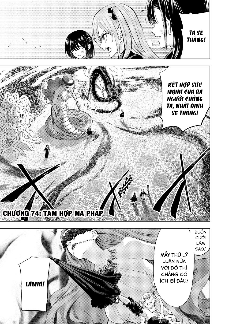 Hắc Miêu Và Lớp Học Phù Thủy Chapter 74 - Trang 2