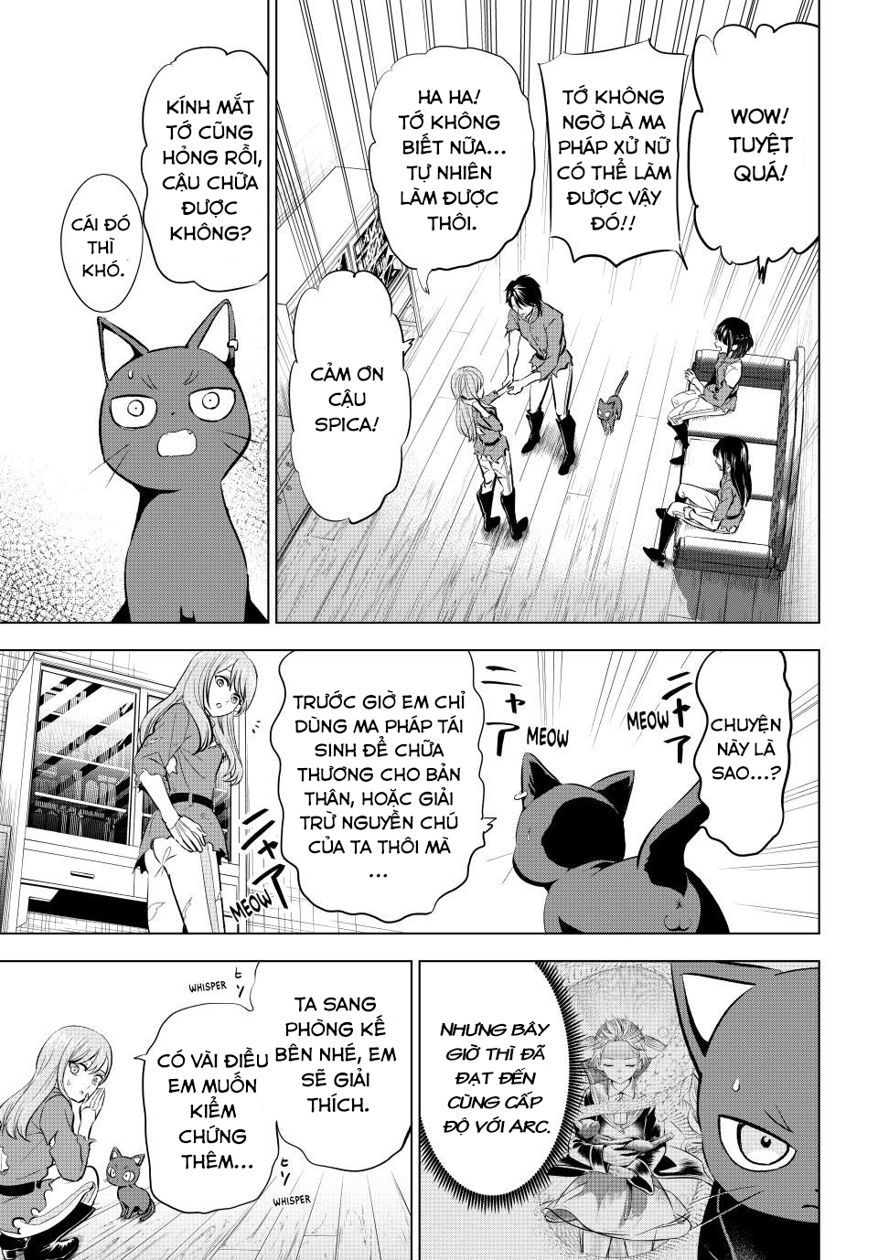 Hắc Miêu Và Lớp Học Phù Thủy Chapter 78 - Trang 2