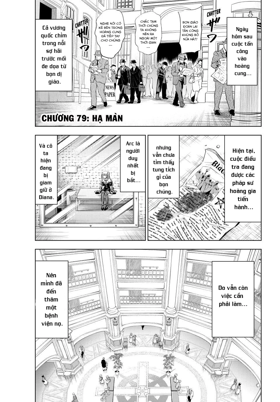 Hắc Miêu Và Lớp Học Phù Thủy Chapter 79 - Trang 2