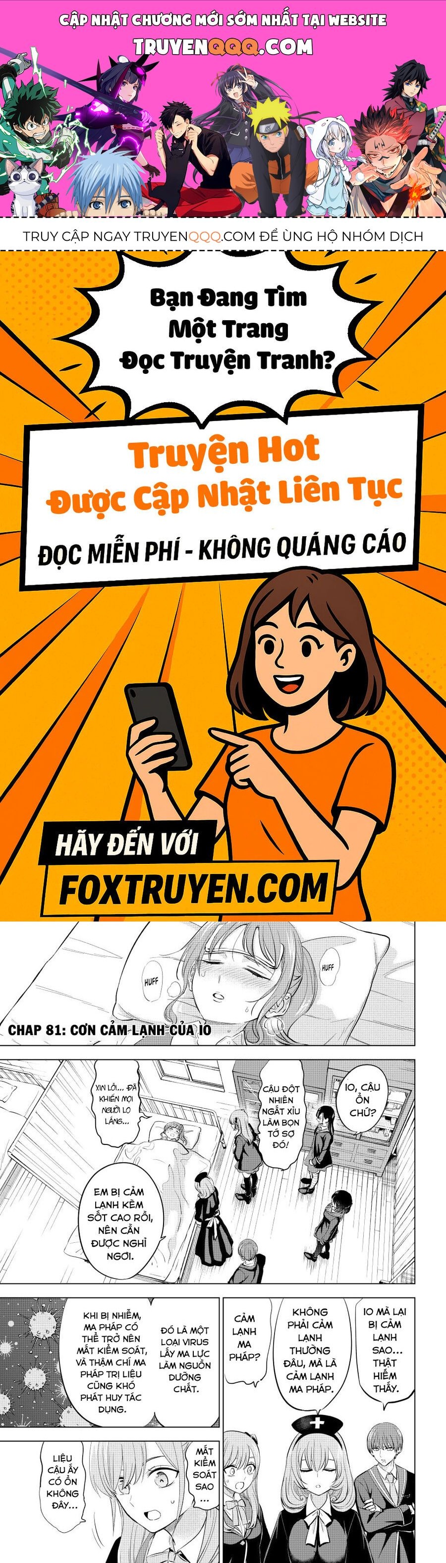 Hắc Miêu Và Lớp Học Phù Thủy Chapter 81 - Trang 2