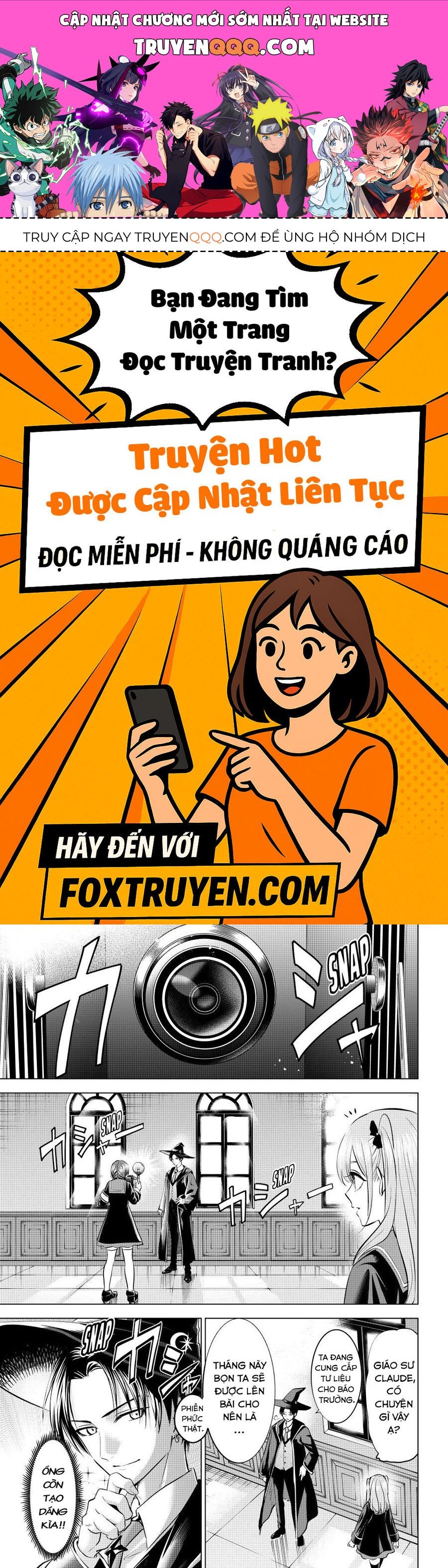Hắc Miêu Và Lớp Học Phù Thủy Chapter 82 - Trang 2