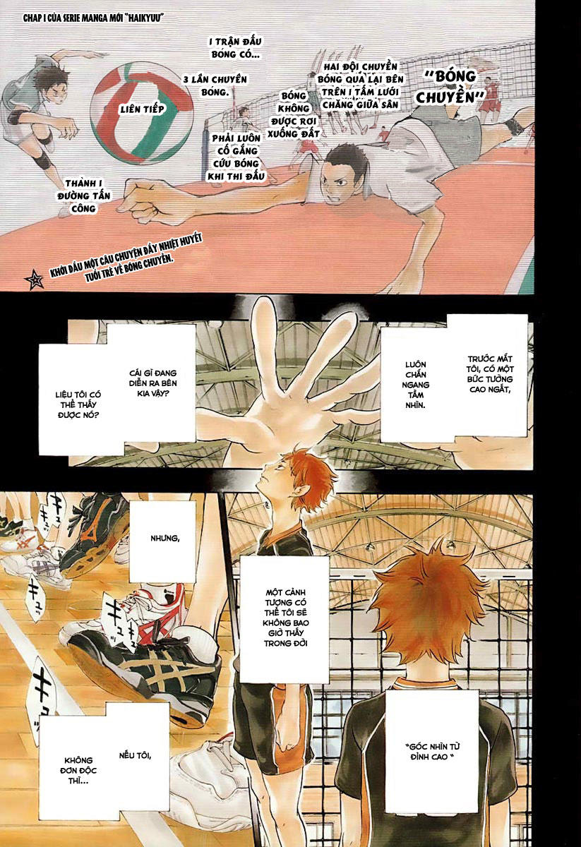 Haikyuu Chapter 1 - Trang 2