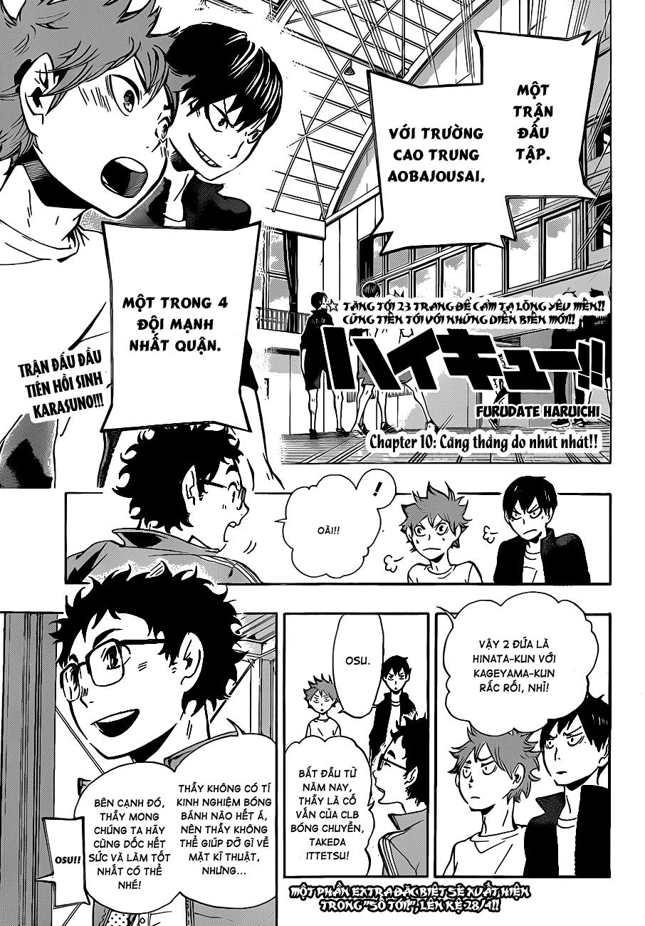 Haikyuu Chapter 10 - Trang 2