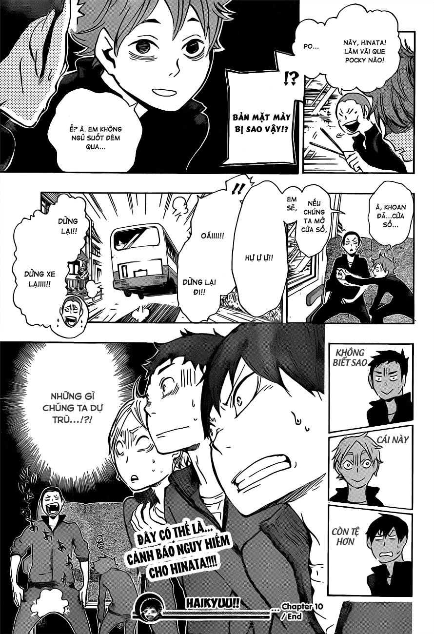 Haikyuu Chapter 10 - Trang 2