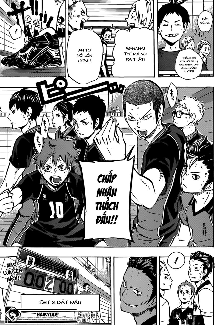 Haikyuu Chapter 100 - Trang 2