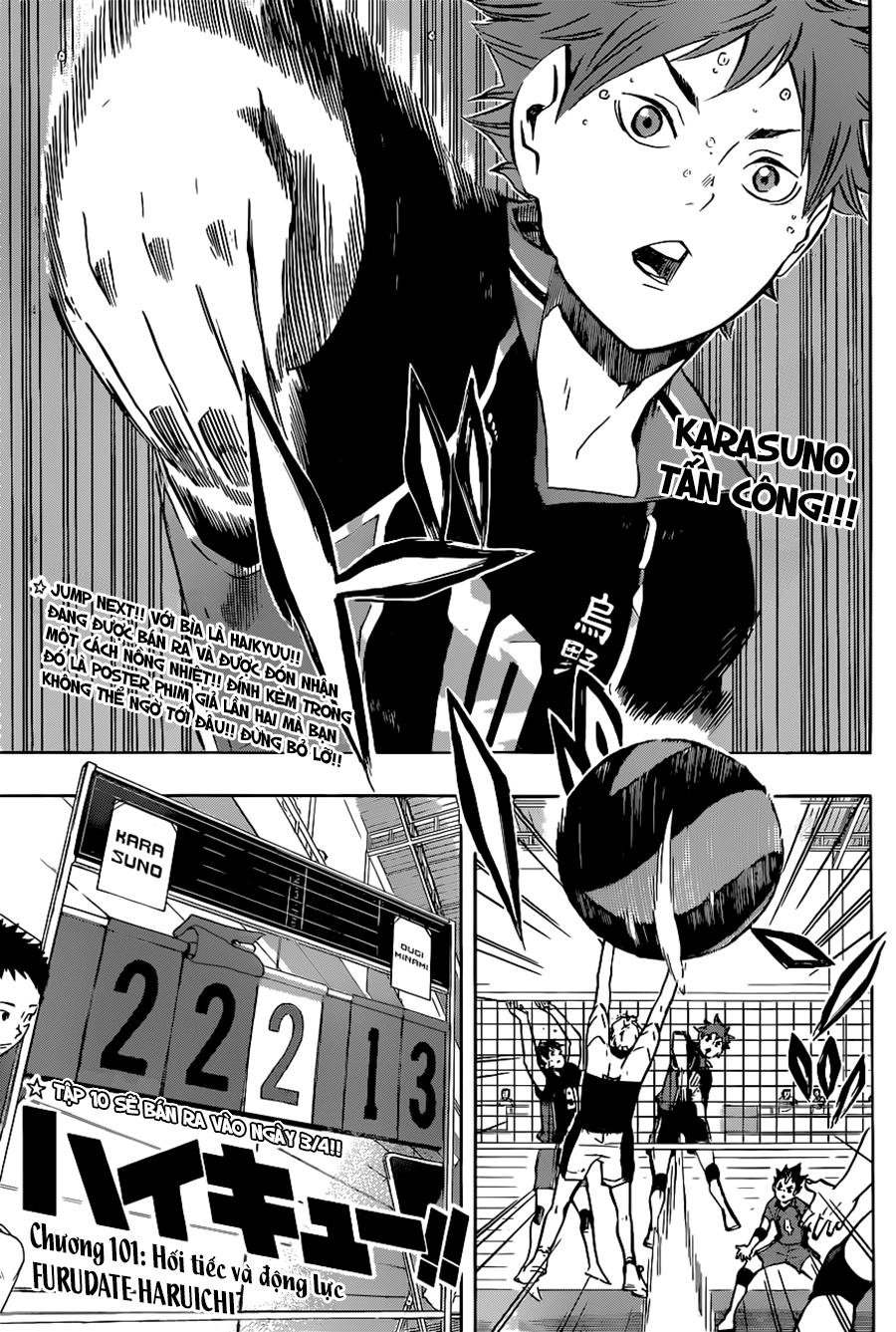 Haikyuu Chapter 101 - Trang 2