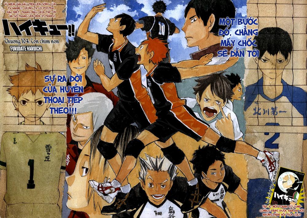 Haikyuu Chapter 104 - Trang 2