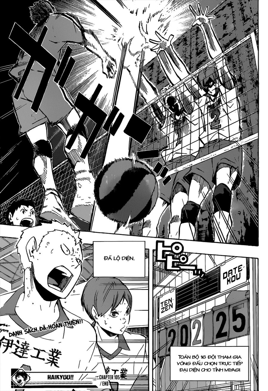Haikyuu Chapter 105 - Trang 2