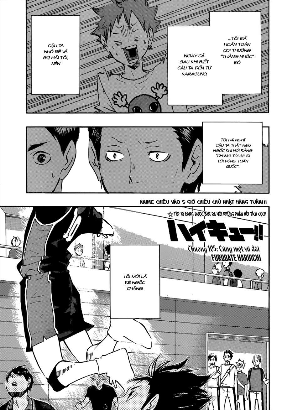 Haikyuu Chapter 105 - Trang 2