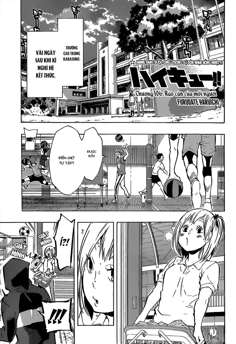 Haikyuu Chapter 106 - Trang 2