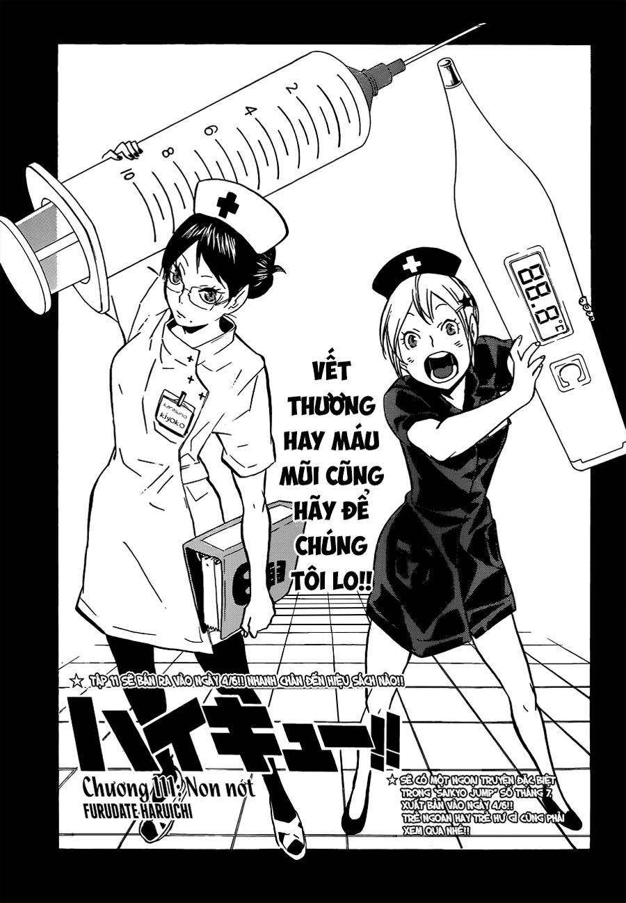 Haikyuu Chapter 111 - Trang 2