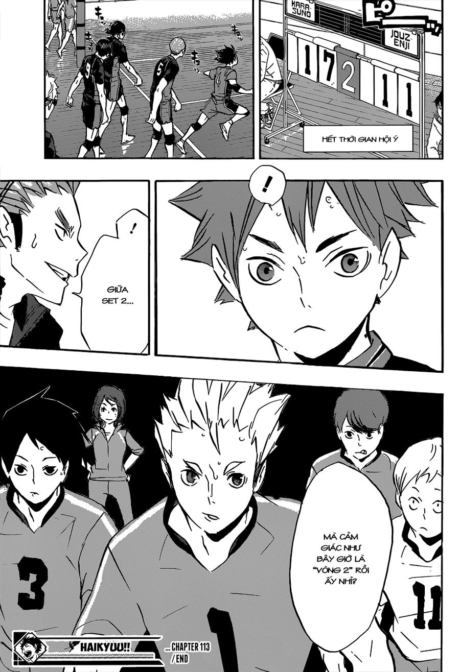 Haikyuu Chapter 113 - Trang 2
