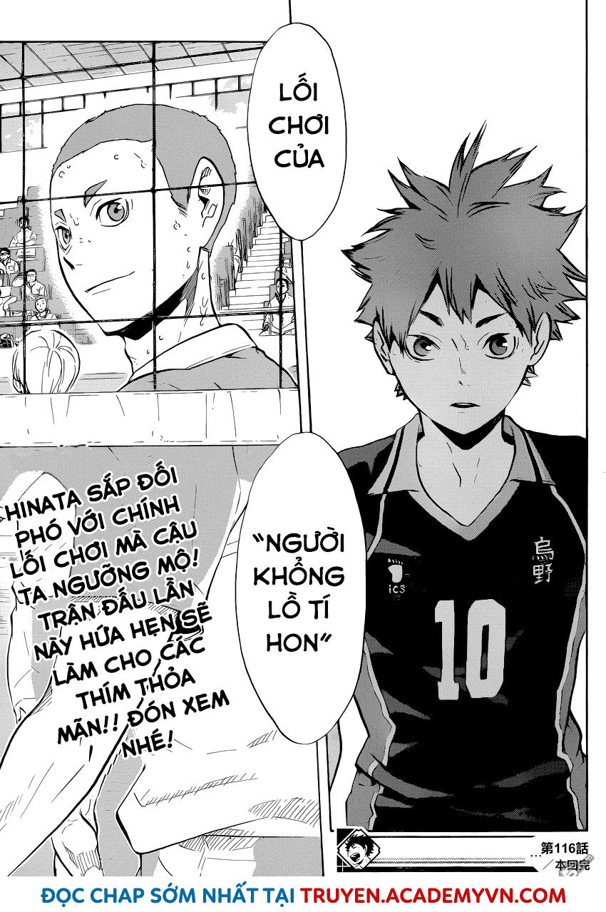 Haikyuu Chapter 116 - Trang 2