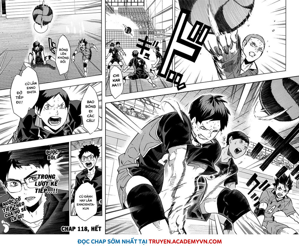 Haikyuu Chapter 118 - Trang 2