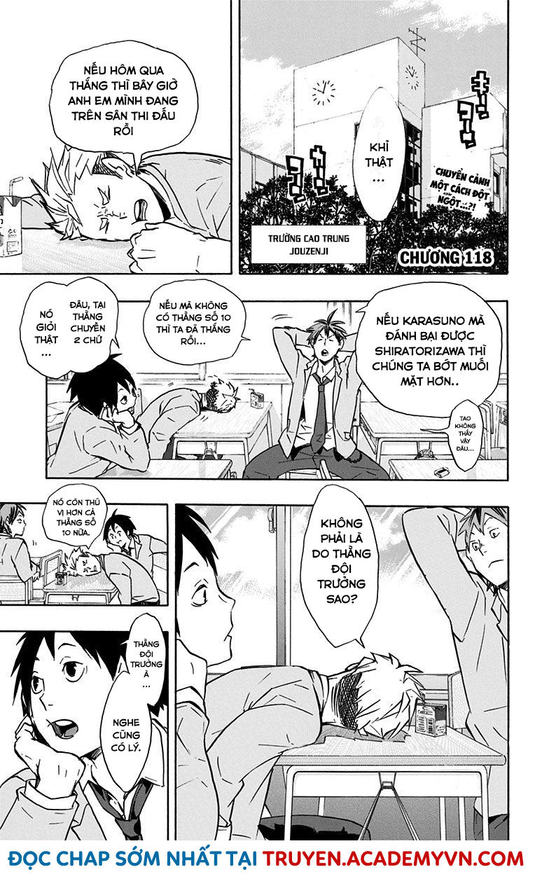 Haikyuu Chapter 118 - Trang 2
