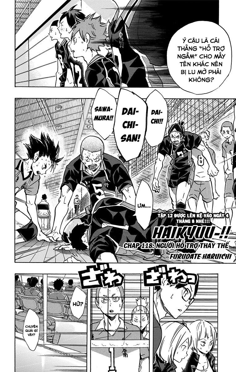 Haikyuu Chapter 118 - Trang 2