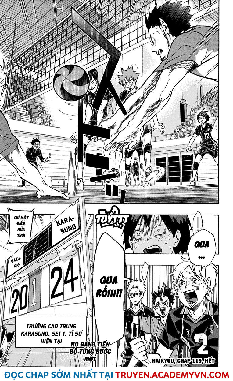 Haikyuu Chapter 119 - Trang 2