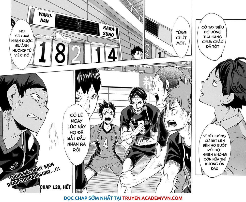 Haikyuu Chapter 120 - Trang 2
