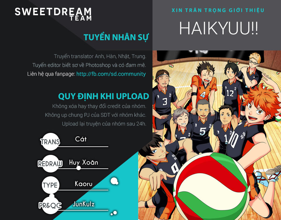 Haikyuu Chapter 121 - Trang 2