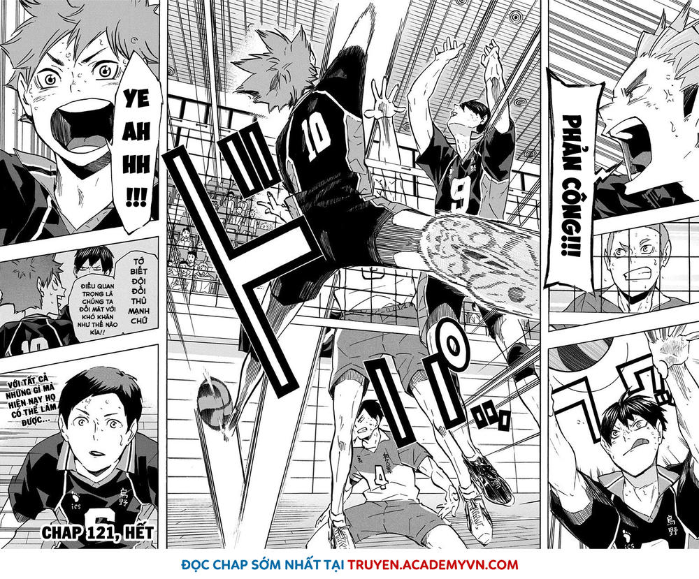 Haikyuu Chapter 121 - Trang 2
