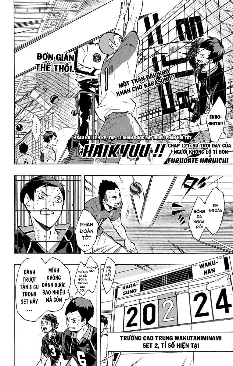 Haikyuu Chapter 121 - Trang 2