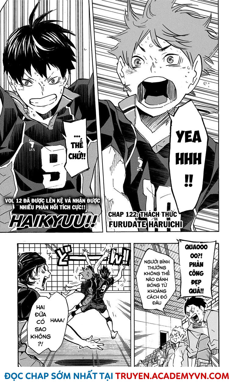Haikyuu Chapter 122 - Trang 2