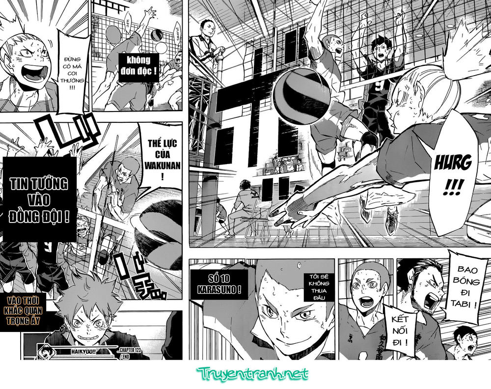 Haikyuu Chapter 123 - Trang 2