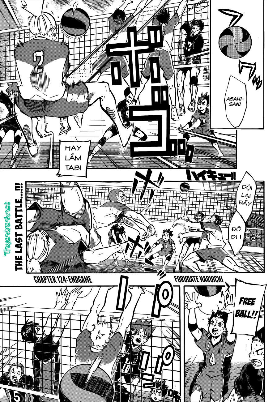 Haikyuu Chapter 124 - Trang 2