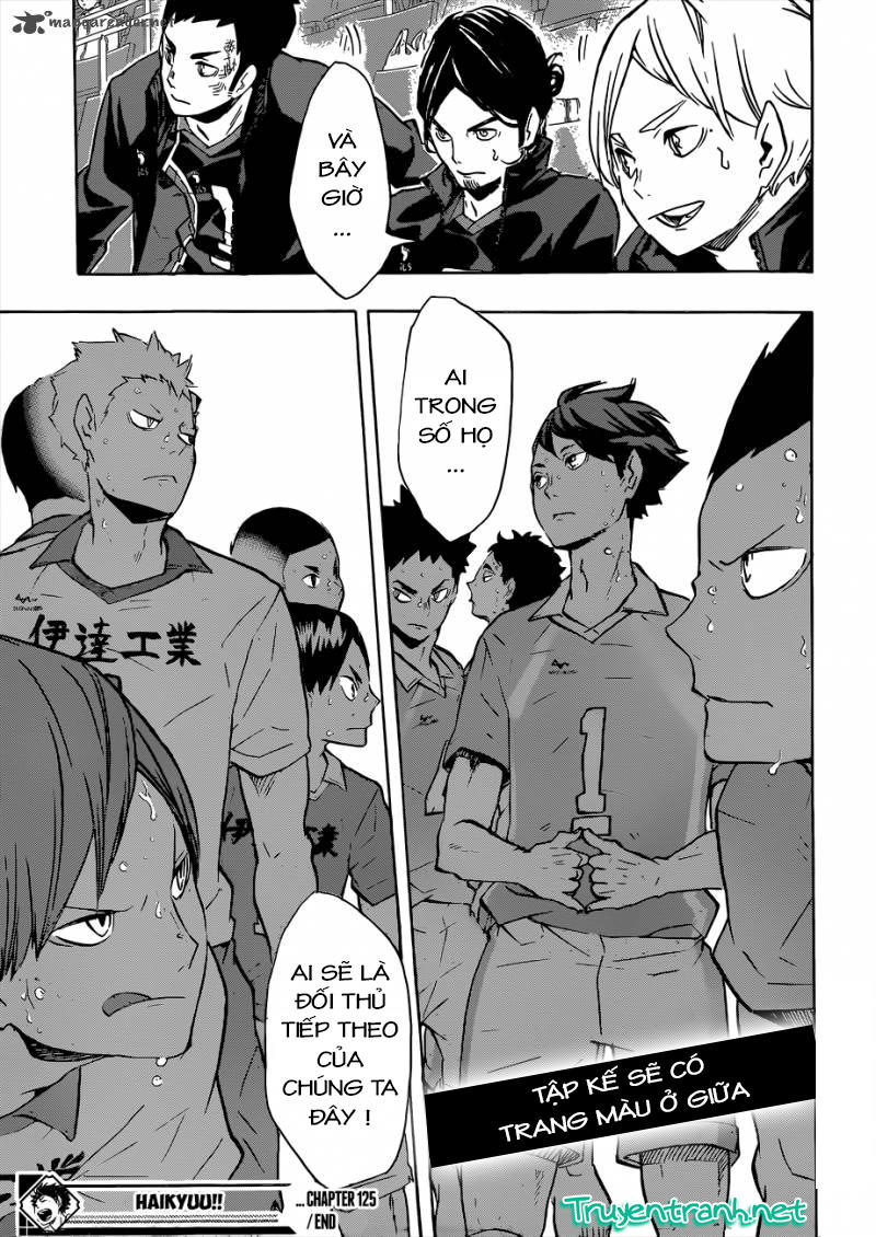 Haikyuu Chapter 125 - Trang 2