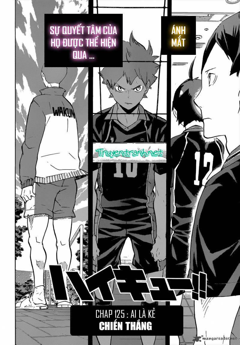 Haikyuu Chapter 125 - Trang 2