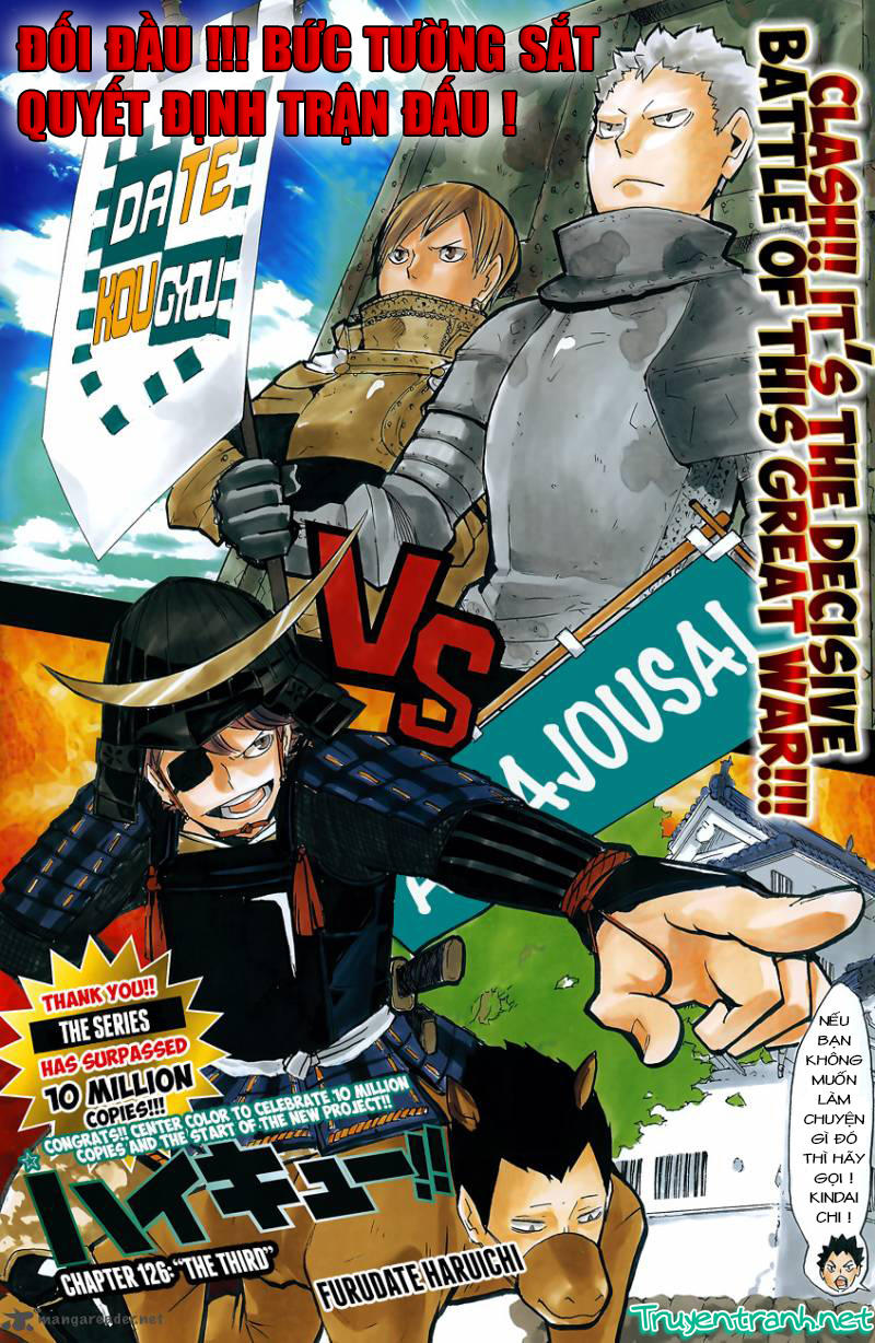 Haikyuu Chapter 126 - Trang 2