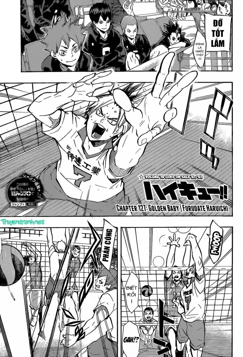 Haikyuu Chapter 127 - Trang 2