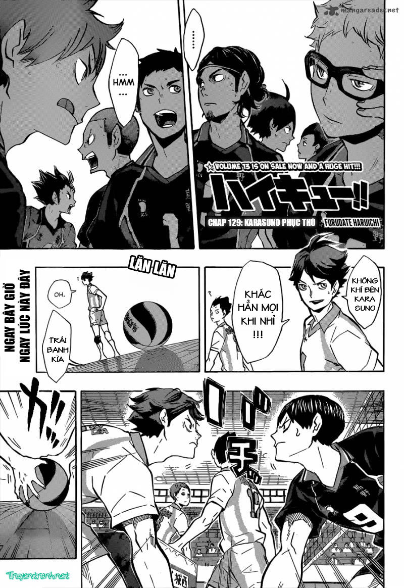 Haikyuu Chapter 129 - Trang 2