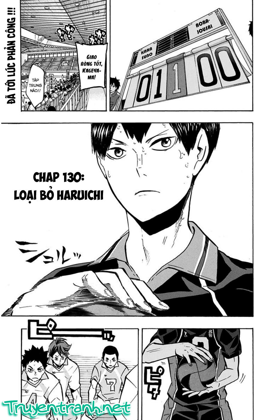 Haikyuu Chapter 130 - Trang 2