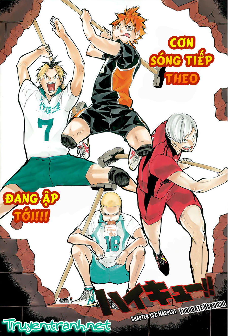 Haikyuu Chapter 132 - Trang 2