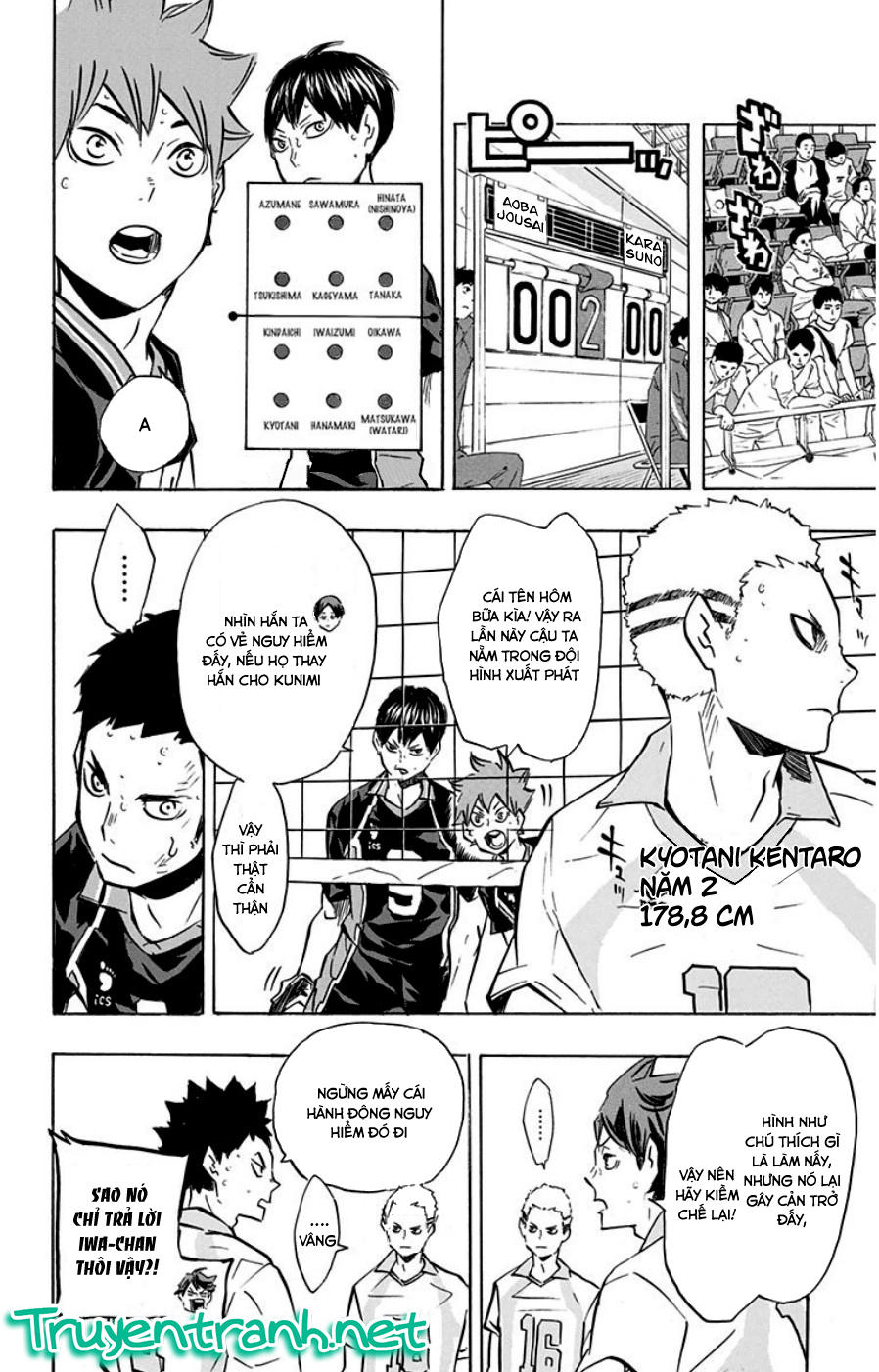Haikyuu Chapter 132 - Trang 2