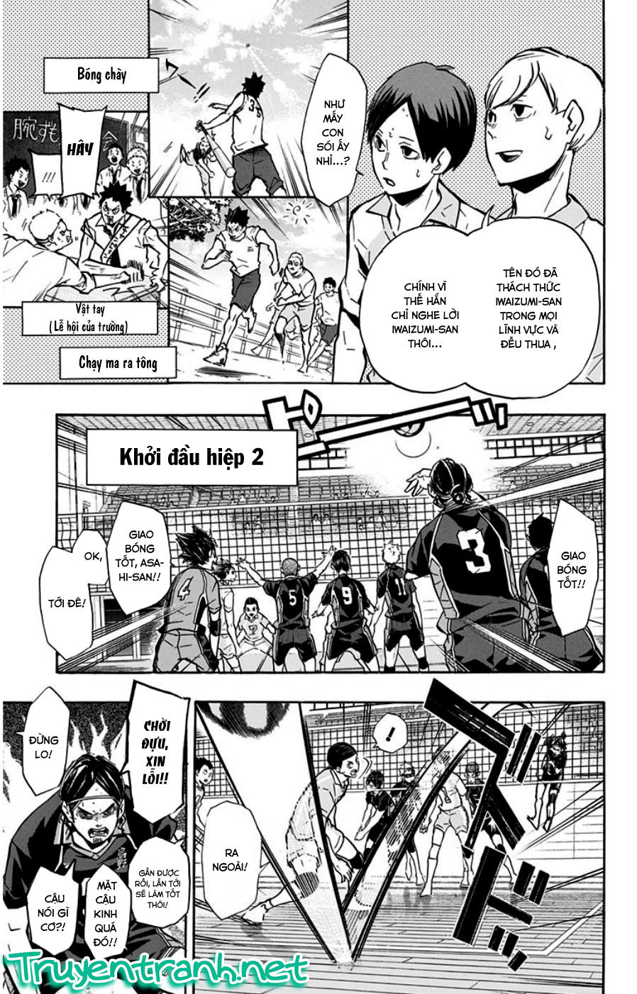 Haikyuu Chapter 132 - Trang 2