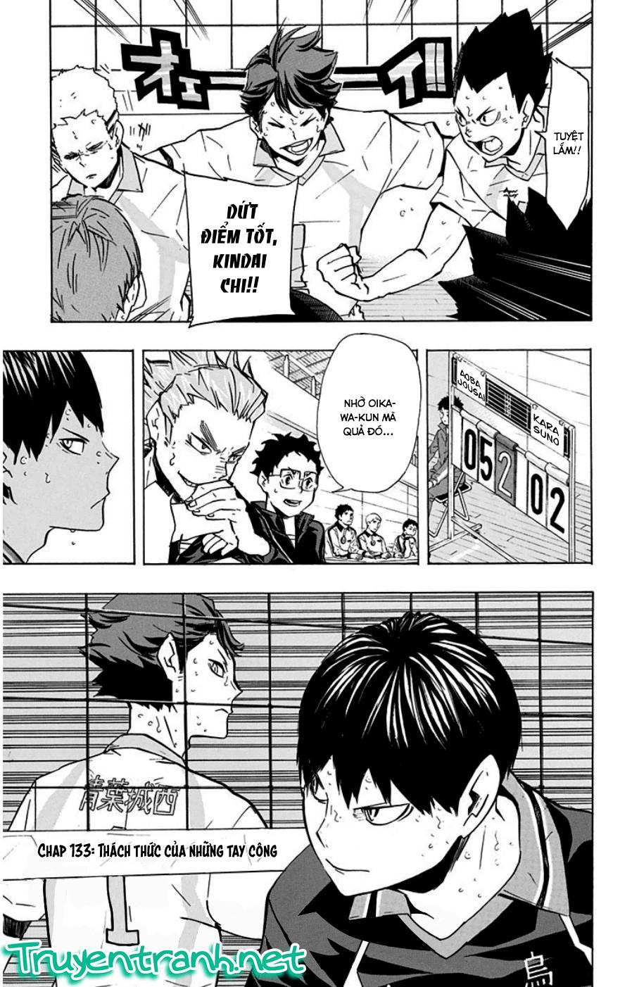 Haikyuu Chapter 133 - Trang 2
