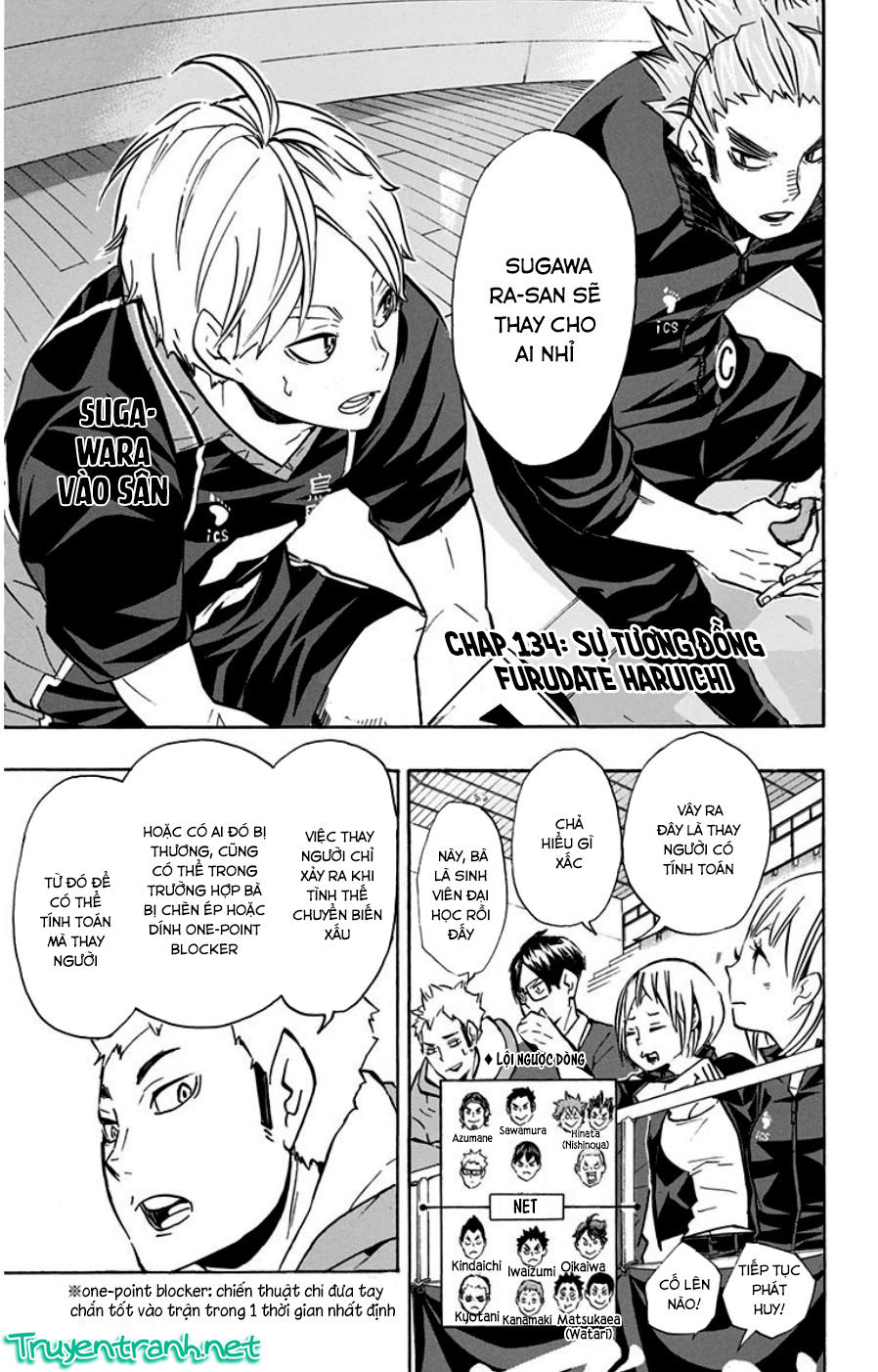 Haikyuu Chapter 134 - Trang 2