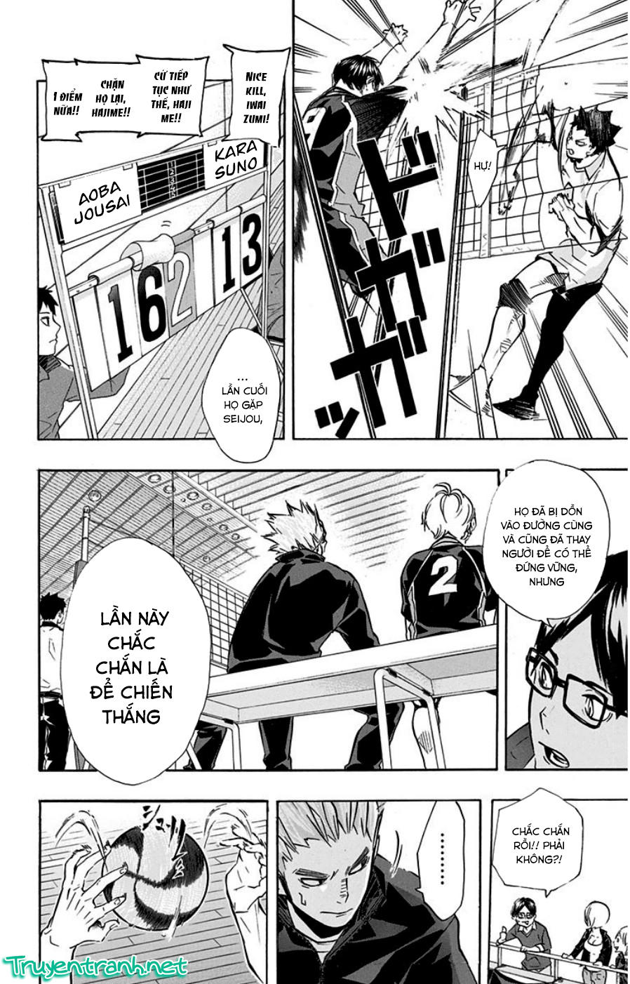 Haikyuu Chapter 134 - Trang 2