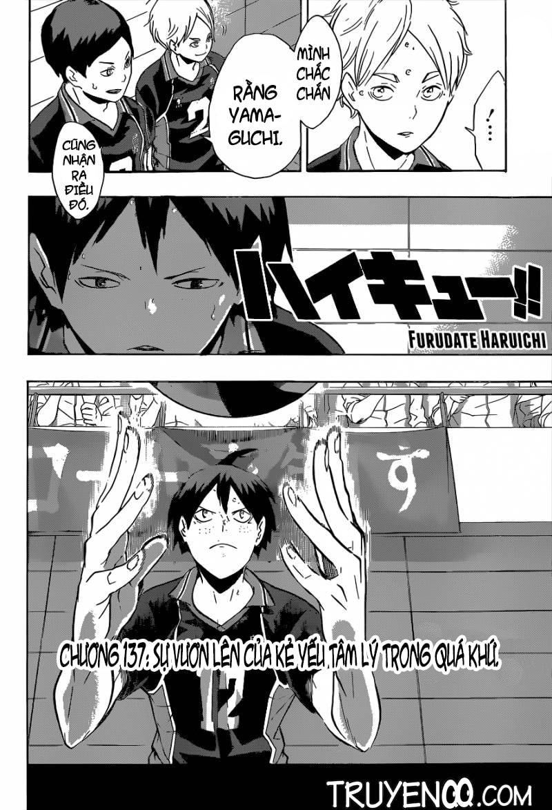 Haikyuu Chapter 137 - Trang 2