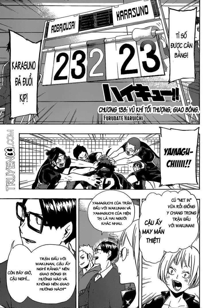 Haikyuu Chapter 138 - Trang 2